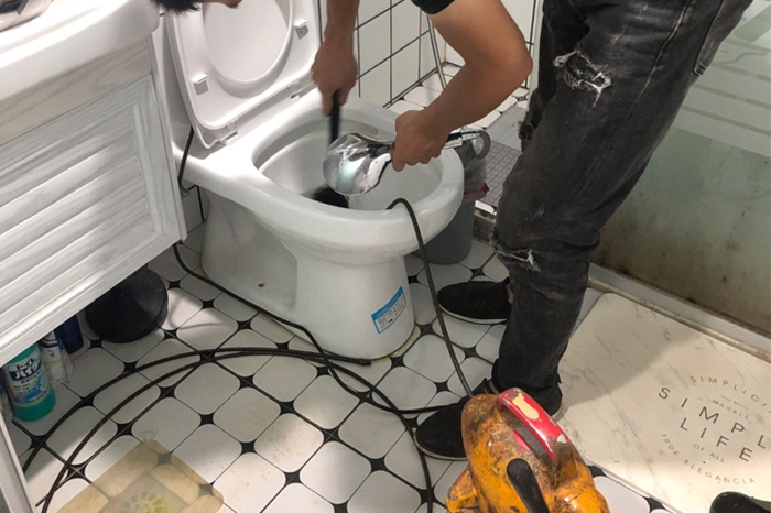 公主岭疏通下水道