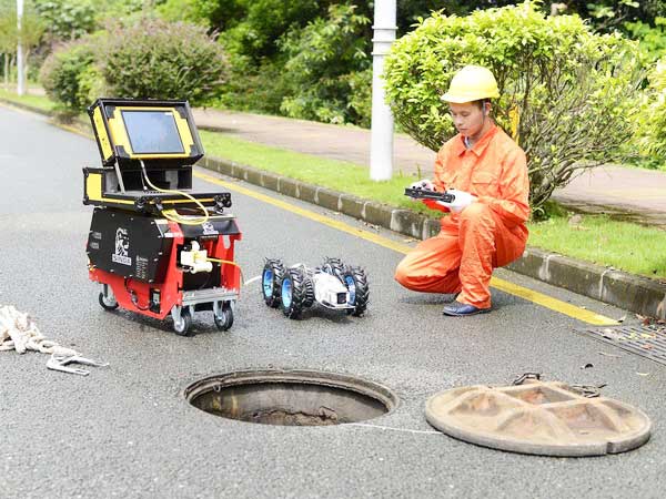 公主岭管道机器人检测