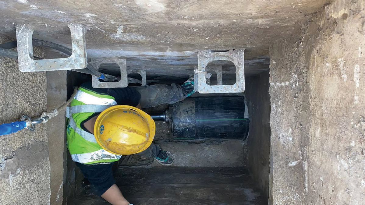 公主岭HDPE短管内衬法